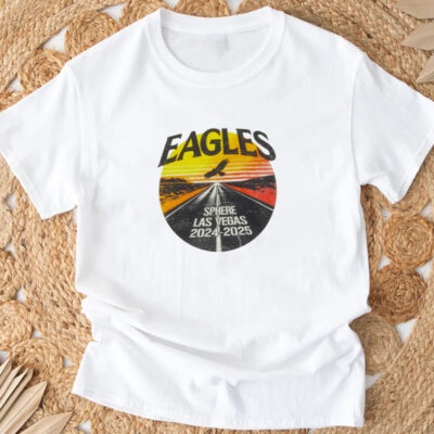 Eagles At Sphere In Las Vegas 2024-2025 Sunset T-Shirt3