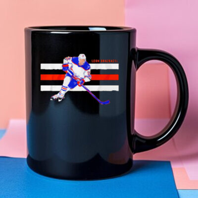 Edmonton Oilers Leon Draisaitl Superstar Stripe Mug 2024