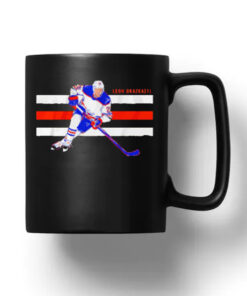 Edmonton Oilers Leon Draisaitl Superstar Stripe Mug 20241