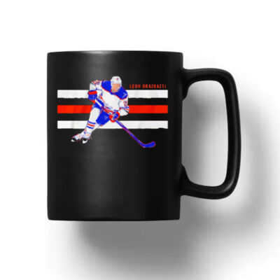 Edmonton Oilers Leon Draisaitl Superstar Stripe Mug 20241