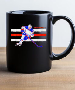 Edmonton Oilers Leon Draisaitl Superstar Stripe Mug 20242