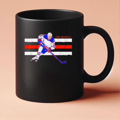 Edmonton Oilers Leon Draisaitl Superstar Stripe Mug 20243