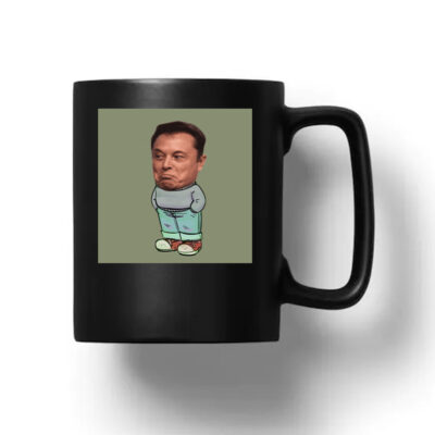 Elon Musk Chill Guy Mug 20241