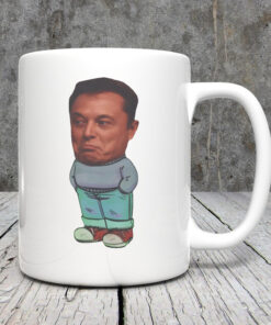 Elon Musk Chill Guy Mug 202433