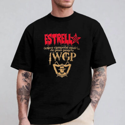 Estrella Octavo Campeon Mundial De Peso Pesado IWGP T-Shirt 2024