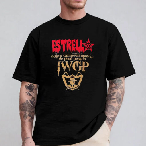 Estrella Octavo Campeon Mundial De Peso Pesado IWGP T-Shirt 2024