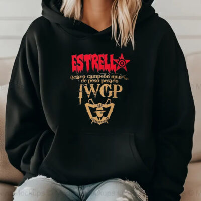 Estrella Octavo Campeon Mundial De Peso Pesado IWGP T-Shirt 20242