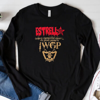 Estrella Octavo Campeon Mundial De Peso Pesado IWGP T-Shirt 20243