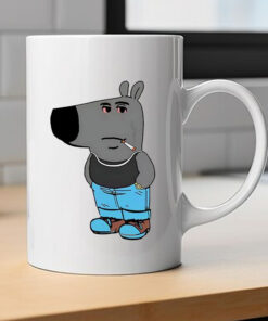 Funny Chill Guy Smoking Mug 2024