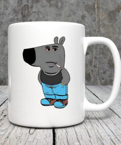 Funny Chill Guy Smoking Mug 20243