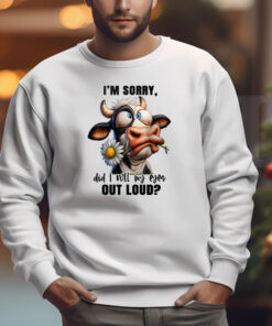 Funny Cow T-Shirt with Sarcastic Quote Sweatshirt , T-shirt , Hoodie , Long Sleeve T-shirt3