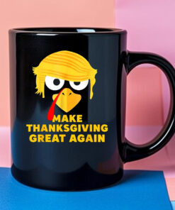 Funny Trump Turkey Autumn Fall Make Thanksgiving Great Again Mug 2024