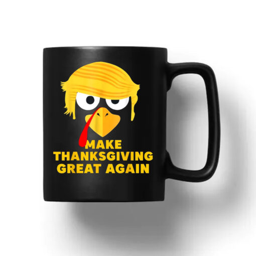 Funny Trump Turkey Autumn Fall Make Thanksgiving Great Again Mug 20241