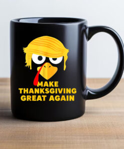 Funny Trump Turkey Autumn Fall Make Thanksgiving Great Again Mug 20242