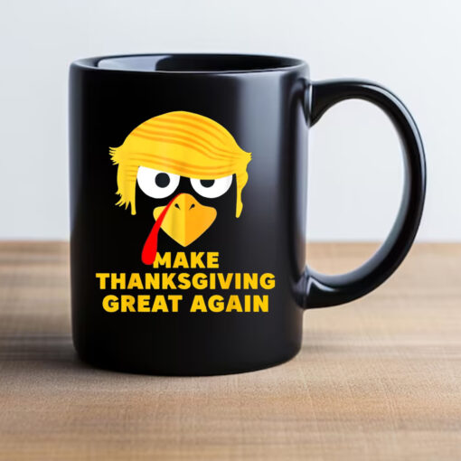 Funny Trump Turkey Autumn Fall Make Thanksgiving Great Again Mug 20242