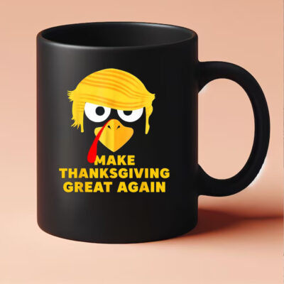 Funny Trump Turkey Autumn Fall Make Thanksgiving Great Again Mug 20243