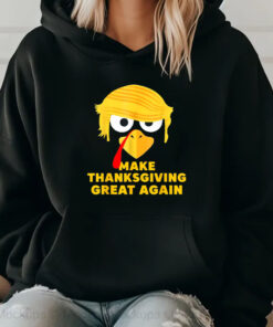 Funny Trump Turkey Autumn Fall Make Thanksgiving Great Again T-Shirt 20242