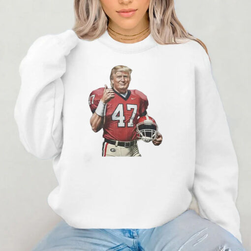 GA Bulldogs Donald Trump Football T-Shirt