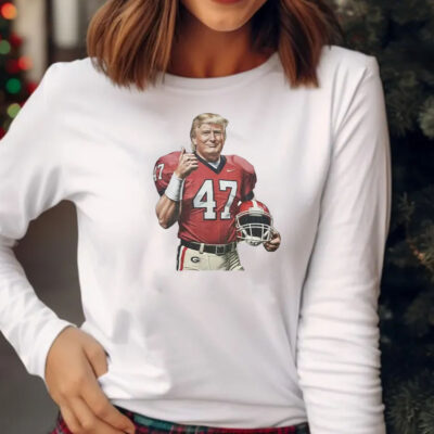 GA Bulldogs Donald Trump Football T-Shirt2