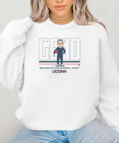 Geno Auriemma Wins Record T-Shirt 2024