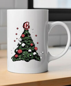 Graffiti Christmas Tree Santa Mug 2024