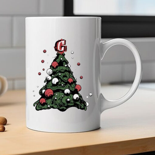 Graffiti Christmas Tree Santa Mug 2024