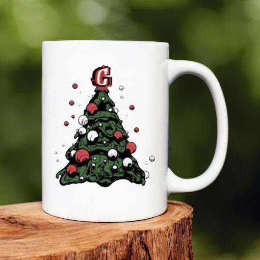 Graffiti Christmas Tree Santa Mug 20241