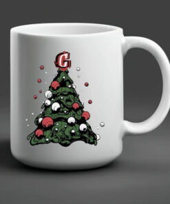 Graffiti Christmas Tree Santa Mug 20242