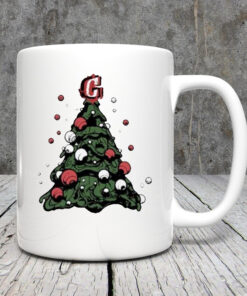 Graffiti Christmas Tree Santa Mug 20243