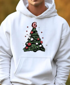 Graffiti Christmas Tree Santa T-Shirt 20243