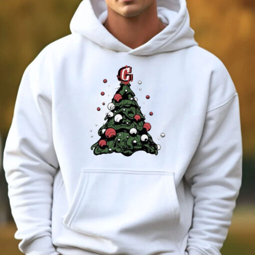 Graffiti Christmas Tree Santa T-Shirt 20243