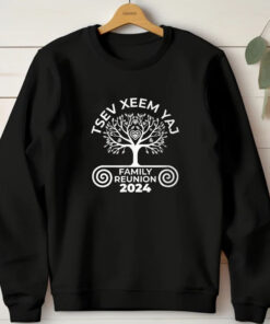 Hmong Yang Family Reunion 2024 T-Shirt1