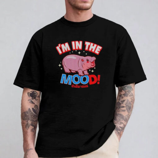 I’m In The Mood Cute Viral Hippo Moo Deng Ugly Christmas 2024 Sweatshirt , Hoodie , T-shirt , Long Sleeve T-shirt