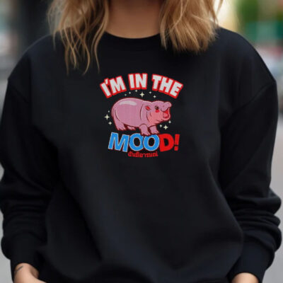 I’m In The Mood Cute Viral Hippo Moo Deng Ugly Christmas 2024 Sweatshirt , Hoodie , T-shirt , Long Sleeve T-shirt1