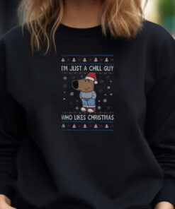 I’m Just A Chill Guy Who Likes Christmas T-Shirt 20241