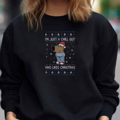 I’m Just A Chill Guy Who Likes Christmas T-Shirt 20241