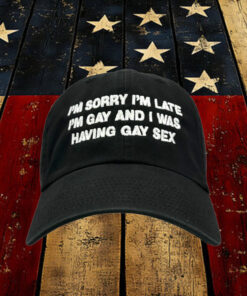 I'm Sorry I'm Late I'm Gay And I Was Having Gay Sex Hat.2