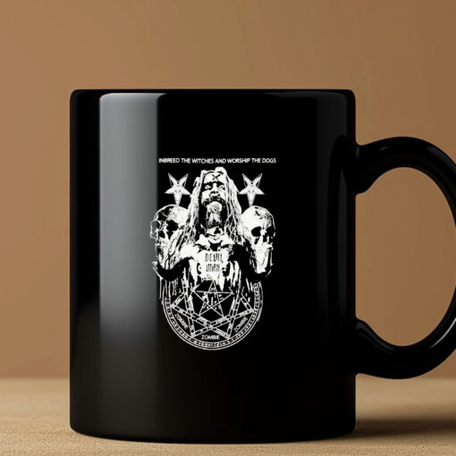 Inbreed The Witches And Worship The Dogs Devilman Zombie Mug 20243