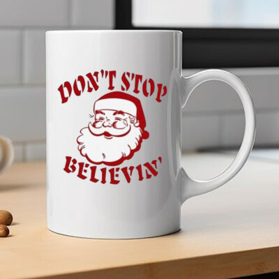 Journey Don’t Stop Believin Holiday Christmas 2024 Mug