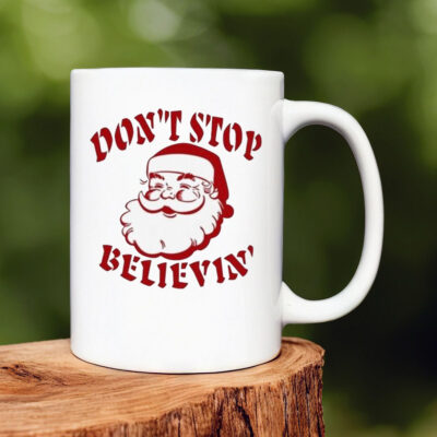 Journey Don’t Stop Believin Holiday Christmas 2024 Mug1