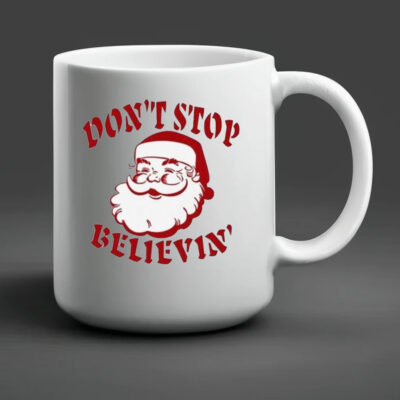 Journey Don’t Stop Believin Holiday Christmas 2024 Mug2