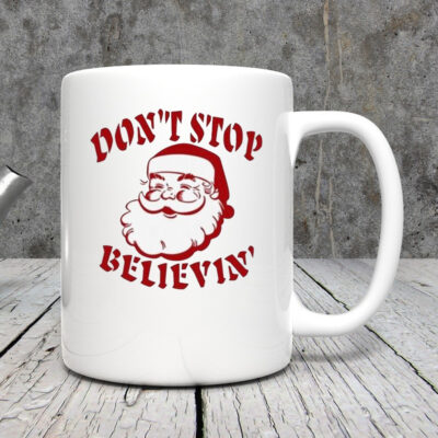 Journey Don’t Stop Believin Holiday Christmas 2024 Mug3