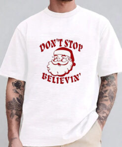 Journey Don’t Stop Believin Holiday Christmas 2024 T-shirt 1