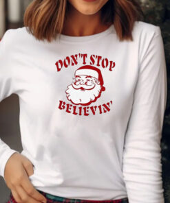 Journey Don’t Stop Believin Holiday Christmas 2024 T-shirt 2