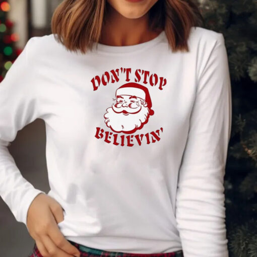 Journey Don’t Stop Believin Holiday Christmas 2024 T-shirt 2