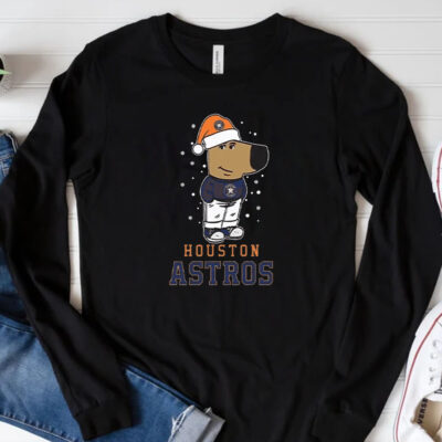 Just A Chill Guy Chill With Astros Christmas T-Shirt 20244