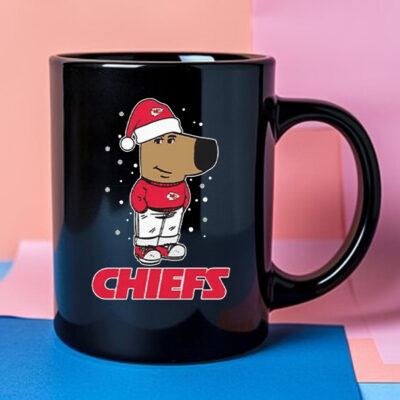 Just A Chill Guy Chill With Chiefs Christmas Mug 2024