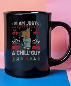 Just A Chill Guy Christmas Mug 2024Just A Chill Guy Christmas Mug 2024