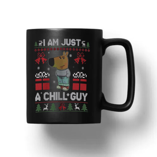 Just A Chill Guy Christmas Mug 20241