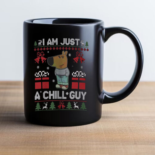 Just A Chill Guy Christmas Mug 20242